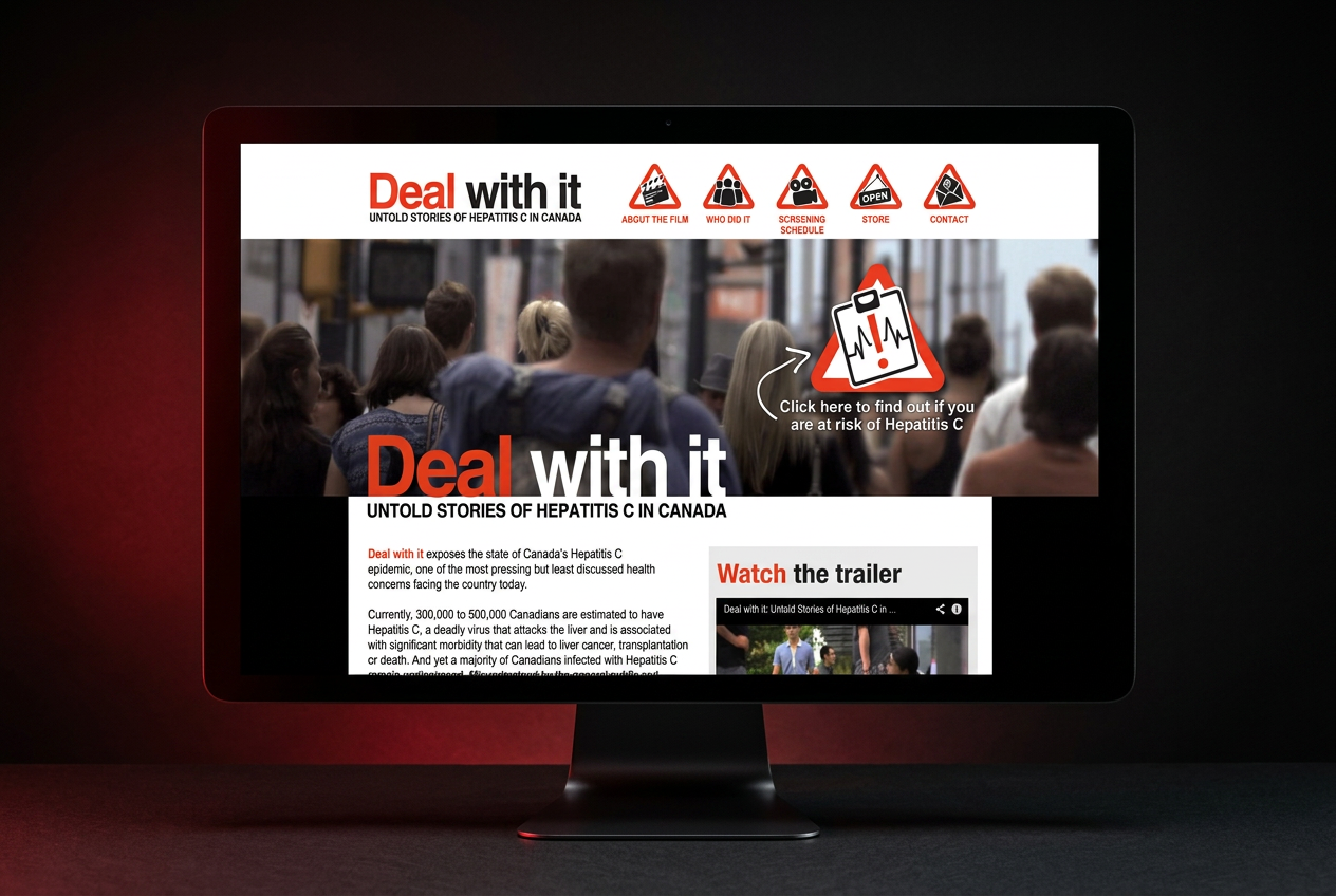 The Deal With It website, with the documentary trailer and campaign information.