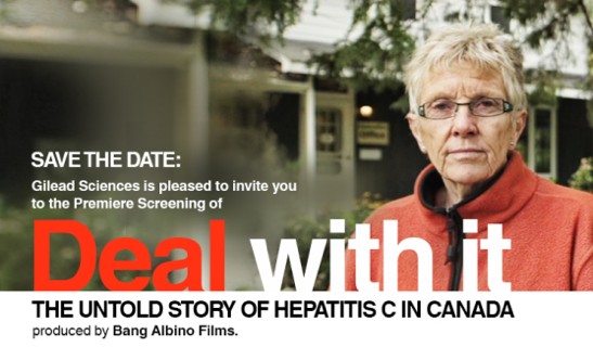 Invitation to the premiere screening of the Deal With It documentary.