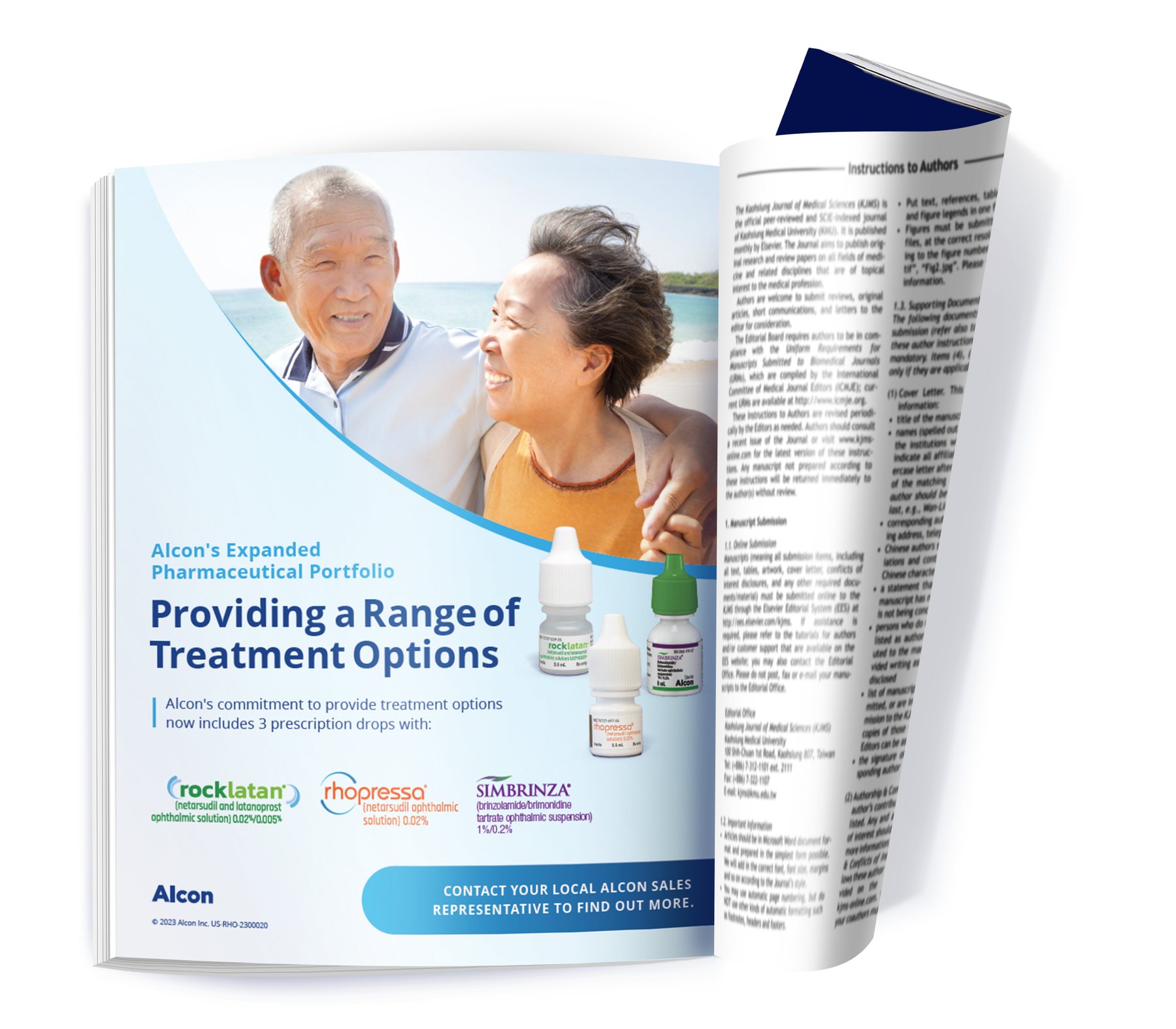 [CONFIRM] Page from the glaucoma portfolio playbook and field materials.